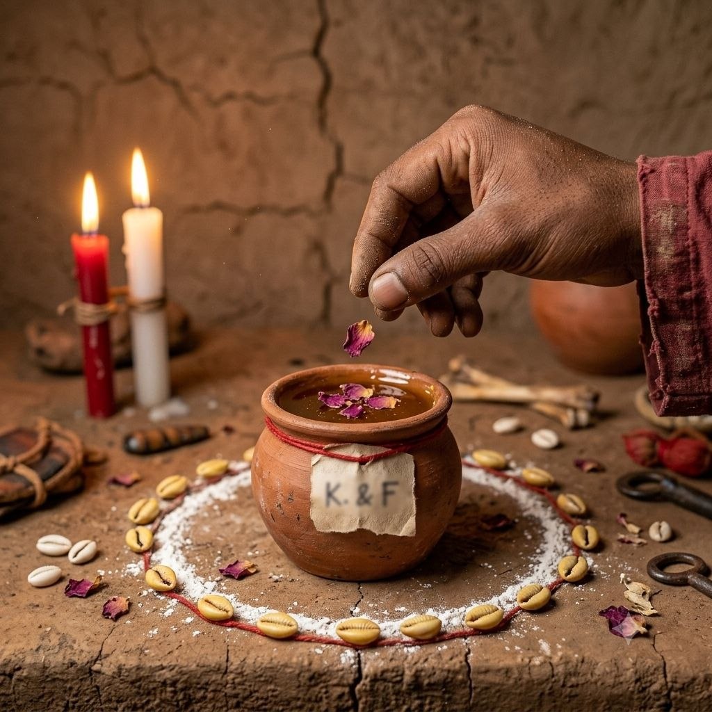 Séance Divinatoire avec Cauris Traditionnels